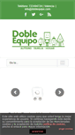 Mobile Screenshot of dobleequipovalencia.com